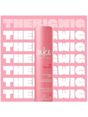 Cake Beauty The Big Wig Dry Texture Spray - Lightweight Styler - 60g/5.6 Oz